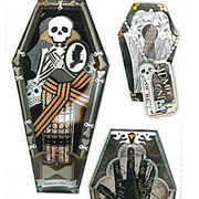 Vintage Coffins Stickers*