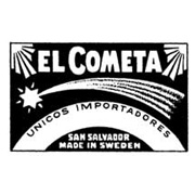 Comet Matchbox Label