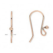 Antique Copper Ear Wires