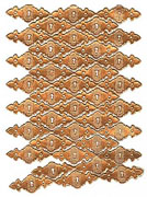 Copper Dresden Keyholes