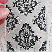 Damask Study Clear Stamp*