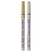 Fine Line Metallic Pens - Gold