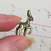 Bronze Deer Charm*