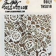 Tim Holtz Stencil - Doily