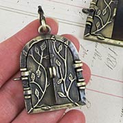 Antique Bronze Door Pendant*