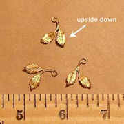 Brass Double Leaf