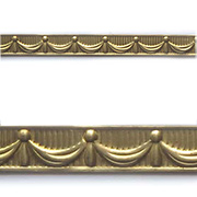 Embossed Brass Trim - Drape Banding