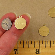 Round Word Charms