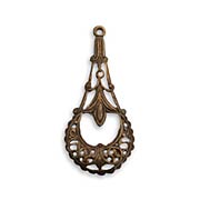 Elegant Chandelier Drop Filigree