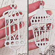 Eastern Lanterns Die-Cut Chipboard*