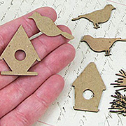 Mini Birds & Nests Shape Set