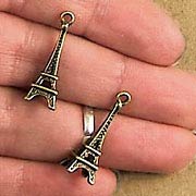 Antique Brass Eiffel Tower Charm