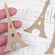 Eiffel Tower Die-Cut Chipboard*