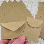 DIY Kraft Mini Envelopes Set*