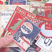 Tim Holtz Christmas Ephemera Pack