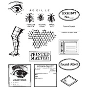 Classics 12 - Eye Labels Bees Cling Stamp Set