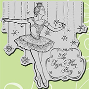 Sugar Plum Fairy Cling Stamp