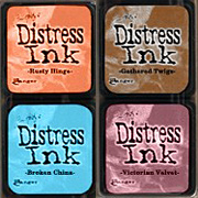Distress Mini Ink Kit - Kit 6 - Fall