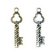 Fancy Key Charms