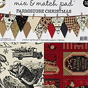 Mix & Match Paper Pad - Farmhouse Christmas