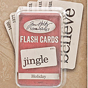 Tim Holtz Mini Holiday Flashcards