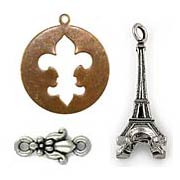 Charms - Fleur de Lys/French
