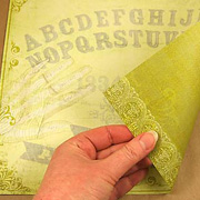 Good Fortune Scrapbook Paper