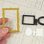 Set of Dollhouse Picture Frames