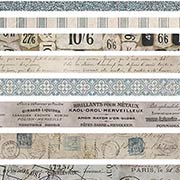 Tim Holtz Design Tape Set - French