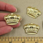 French Royal Crown (Raw Brass)