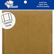 4x4 Gate Fold Card & Envelope Sets