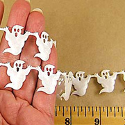 Ghosts Satin Cutouts Ribbon