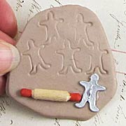 Miniature Gingerbread Cookies
