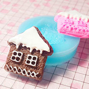 Gingerbread House Mini Silicone Mold*