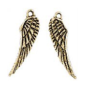 Gold Angel Wings
