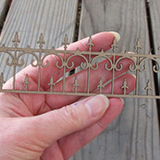 Chipboard Gothic Border Trim