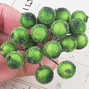 Small Frosted Berries - Green