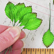 1 Inch Mulberry Paper Rose Leaves*