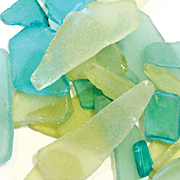 Sea Glass - Green & Yellow*