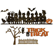 Tim Holtz Decorative Strip Die - Halloween Shadows