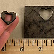 Chubby Heart Charms