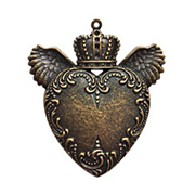 A Gilded Life - Love Wings Pendant - Gold