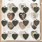 Tim Holtz Heart Charms