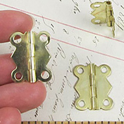 Small Brass Box Hinges