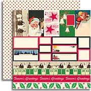 Holiday Accessory Sheet Scrapbook Paper