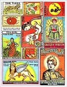 Indian Matchbox Labels