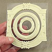 Ornate Resin Frame Set: Ivory
