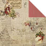 Christmas Joy Scrapbook Paper - Christmas Season