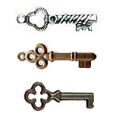 Charms - Locks & Keys