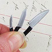 Miniature Carving Knives